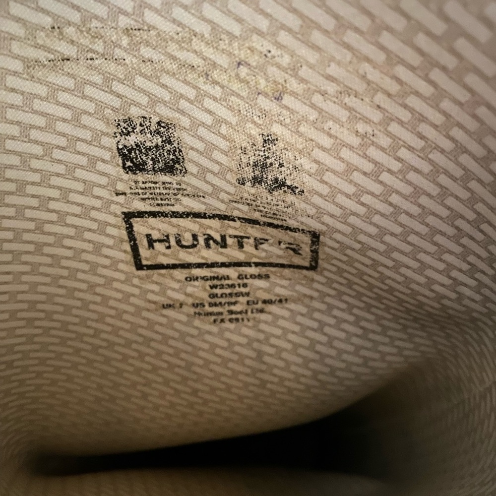 Tall hunter rain boots